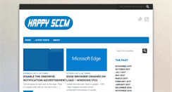 Desktop Screenshot of happysccm.com